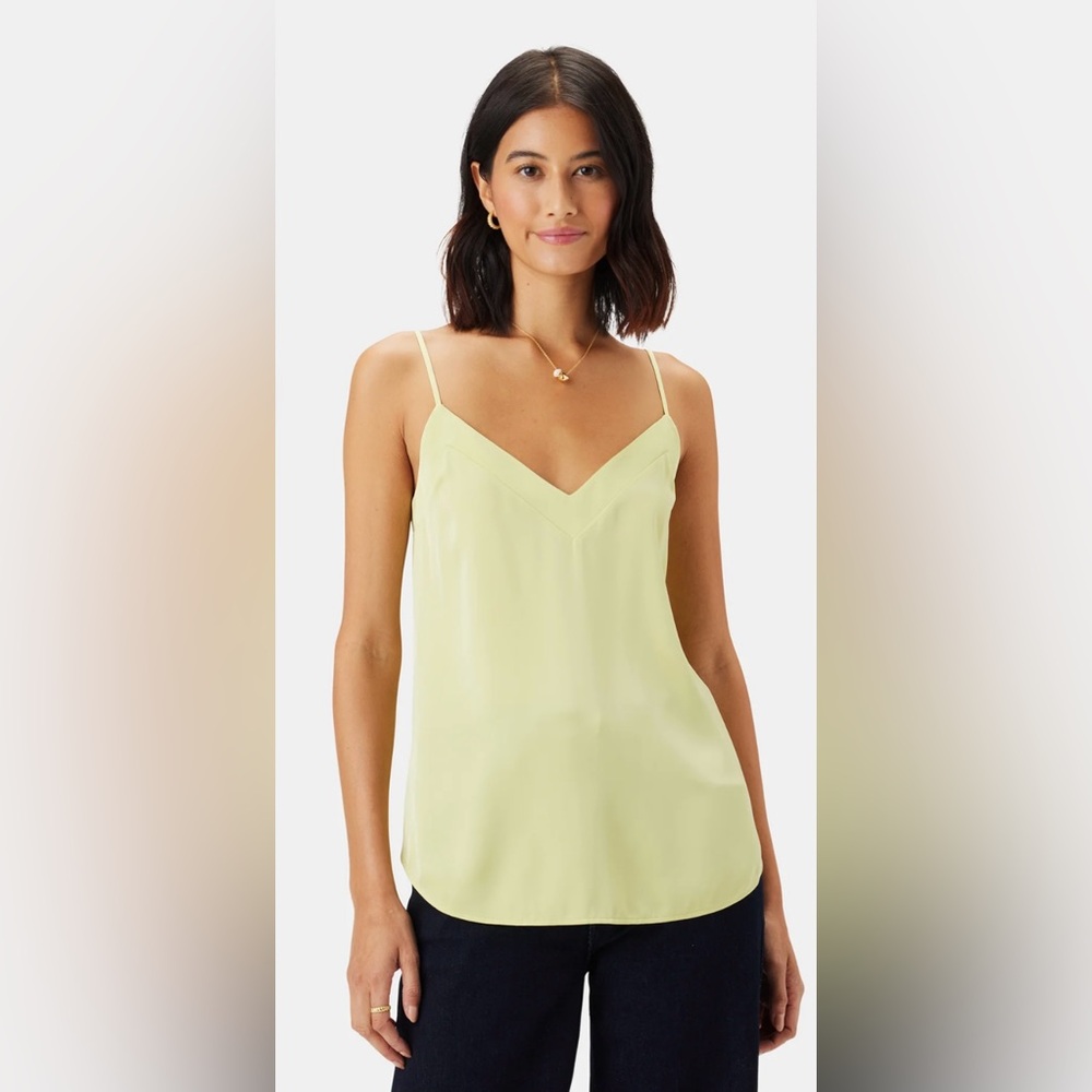 Amour Vert Barlow Silk Tank - Size L, NWT